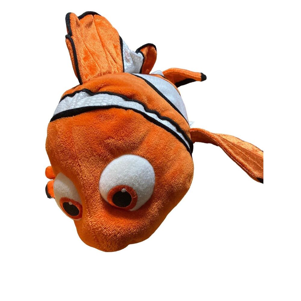 Original Authentic Disney Store Finding Nemo‎ Plush Stuffed Animal Clown Fish